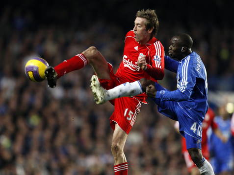 Peter Crouch, Liverpool och Claude Makelele, Chelsea