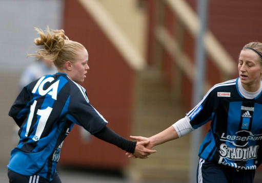 Mia Jalkerud och Marijke Callenbaut, Djurgården/Älvsjö