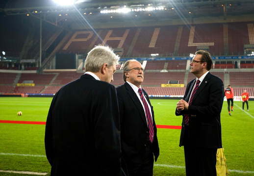 Sten-Inge Fredin, ordförande, Philips Stadion, Eindhoven