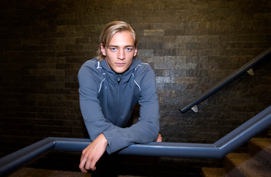 Joel Ekstrand,  ny ung mittback i Helsingborg