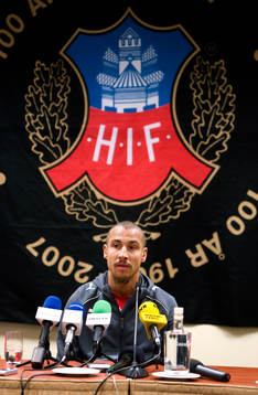 Presskonferens, Henrik Larsson