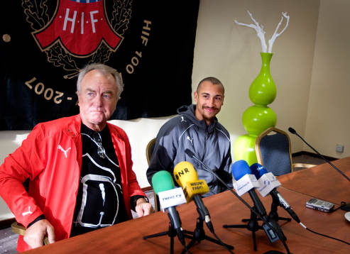Presskonferens, Bosse Nilsson, tränare, Helsingborg och