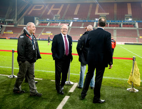 Sten-Inge Fredin, ordförande, Philips Stadion, Eindhoven