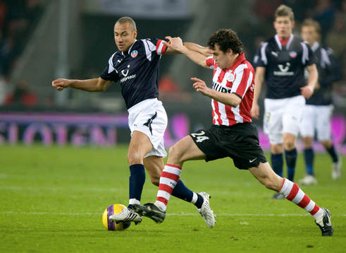 Henrik Larsson, Helsingborg och Dirk Marcellis, Eindhoven