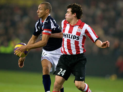 Henrik Larsson, Helsingborg och Dirk Marcellis, Eindhoven