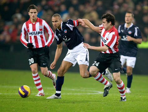 Henrik Larsson, Helsingborg och Ibrahim Afellay och Dirk