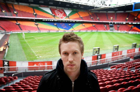 Rasmus Lindgren, Ajax inne på  Ajax hemmaarena Amsterdam