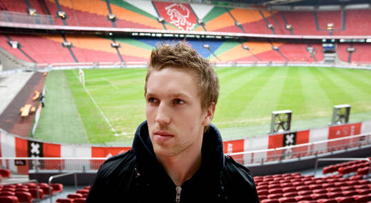 Rasmus Lindgren, Ajax inne på Ajax hemmaarena Amsterdam