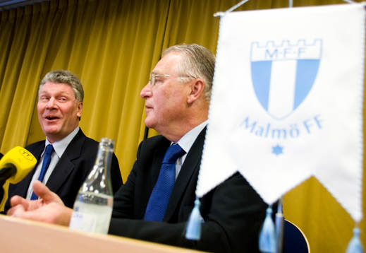 Pelle Svensson, ny VD och Bengt Madsen, ordförande