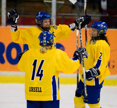 Emma Nordin, Sverige, jubel