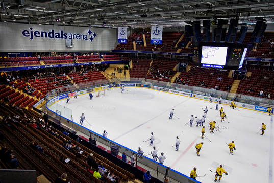 Ejendals Arena i Leksand, interiör
