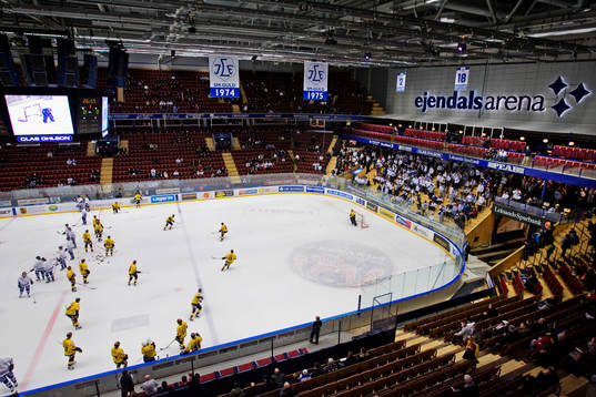 Ejendals Arena i Leksand, interiör