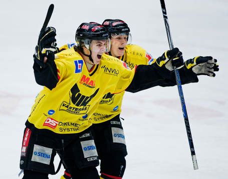 Mikael Backlund, Västerås, jubel
