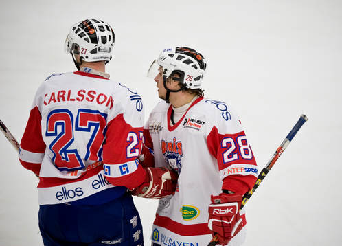 Elias Fälth och Jens Karlsson, Borås (jubel)