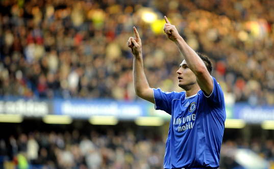 Frank Lampard, Chelsea (Jubel)