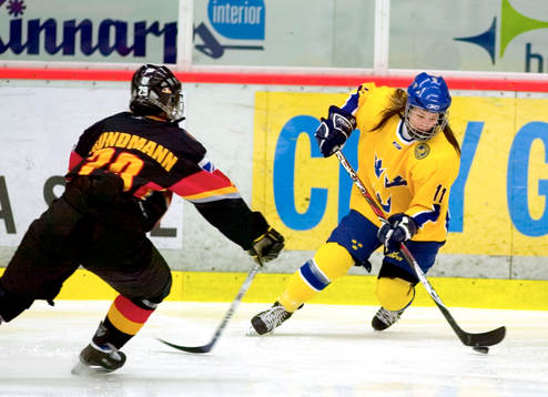 Tyskland - Sverige: Cecillia Östberg, Sverige