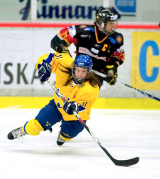 Tyskland - Sverige: Cecilia Östberg, Sverige