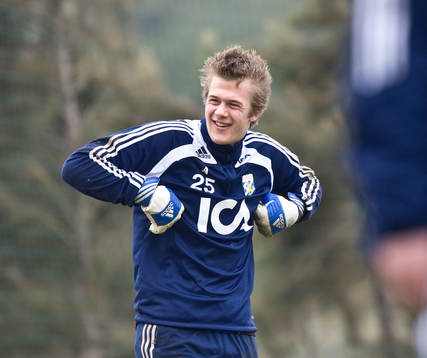Erik Dahlin, målvakt