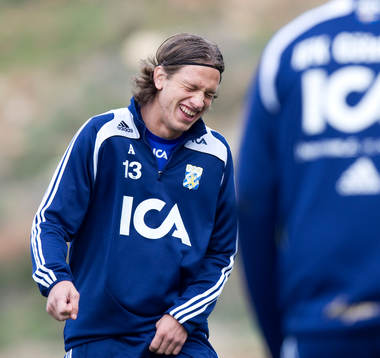 Gustaf Svensson har kul