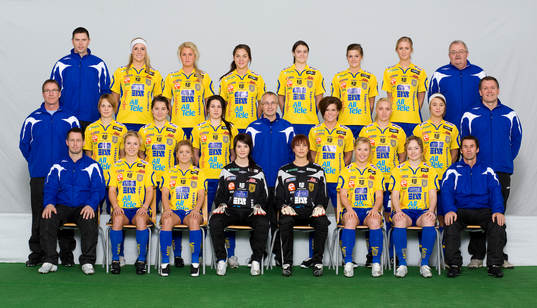 Fotboll, dam, damallsvenskan, Umeå Södra, Lagbild