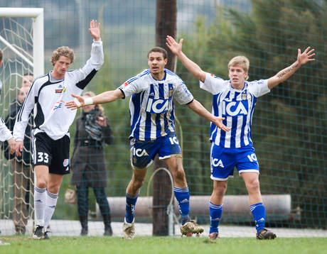 IFK-målskyttarna Mathias Ranégie och Pontus Wernbloom
