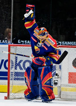 Daniel Larsson, målvakt, Djurgården, jubel