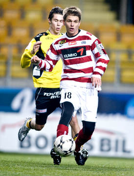 Fredrik Holster, Häcken