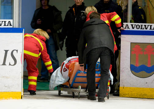 Michal Zajkowski, Målvakt Modo (skada)