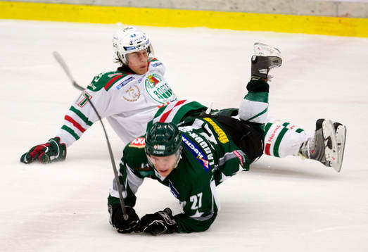 Christofer Löfberg, Rögle och Simon Laudon-Sörlin,