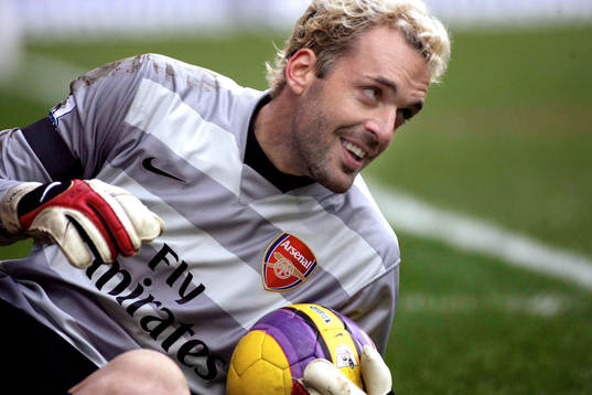 Manuel Almunia, målvakt, Arsenal
