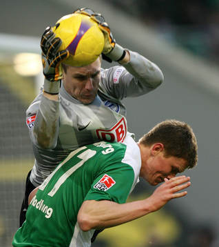 Jaroslav Drobny, målvakt och Alexander Madlung