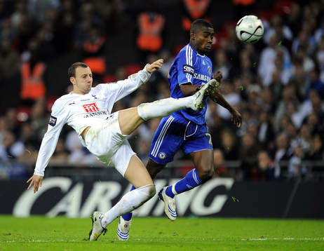 Alan Hutton, Tottenham och Salomon Kalou, Chelsea