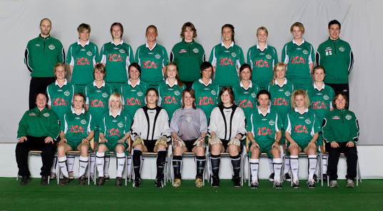 Fotboll, dam, söderettan, Byttorp, Lagbild