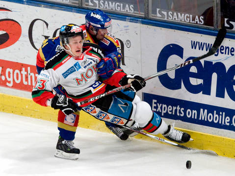 Thomas Johansson, Djurgården, och Marco Tuokko, Mora