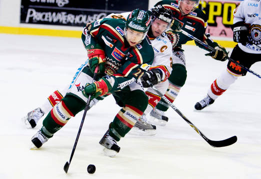 Martin Plüss, Frölunda, Anders Burström, Luleå