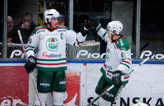 Kenny Jönsson och Andreé Persson, Rögle, jubel