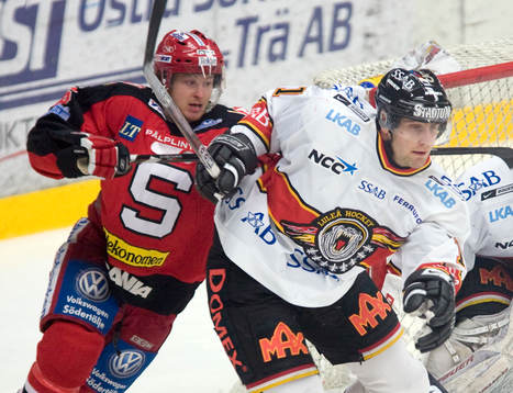 Linus Klasen, Södertälje, och Pavel Skrbek, Luleå