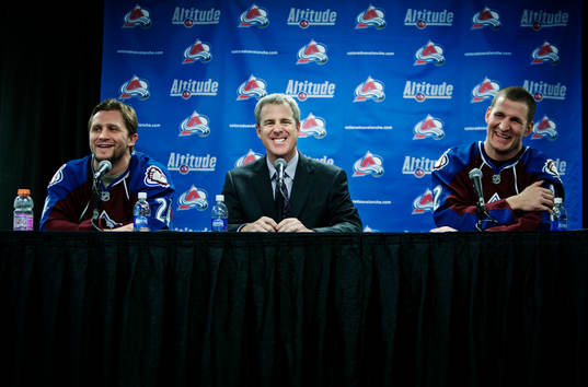 Colorado Avalanche, general manager Francois Giguere