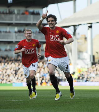 Fotboll, Premier League (Engelsk Liga), Fulham v Manchester