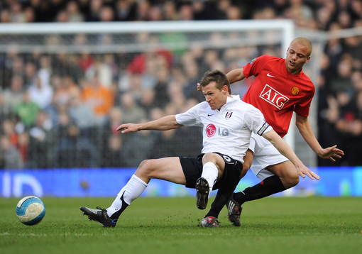 Fotboll, Premier League (Engelsk Liga), Fulham v Manchester