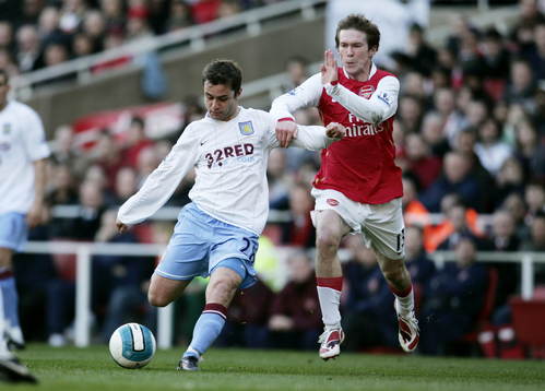 Fotboll, Premier League (Engelsk Liga), Arsenal v Aston