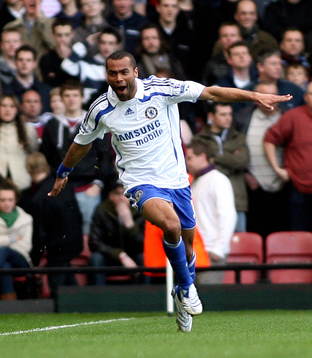 Ashley Cole, Chelsea (Jubel)
