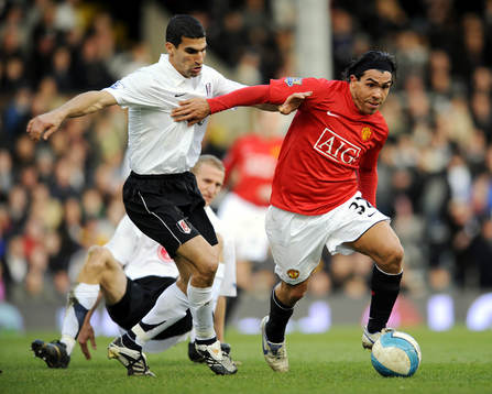 Fotboll, Premier League (Engelsk Liga), Fulham v Manchester