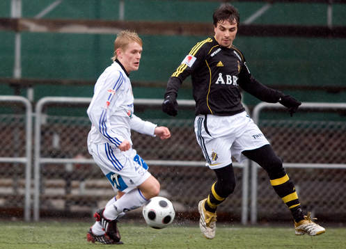 Ari Skúlason, Sundsvall, och Daniel Mendes, AIK