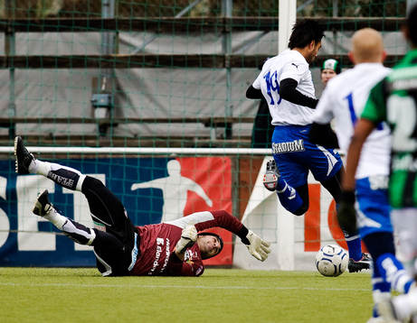 Imad Khalili gör 1-0 till Norrköping
