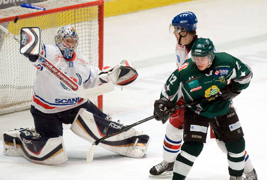 Markus Svensson, Målvakt, Oskarshamn, och Johan Chang,