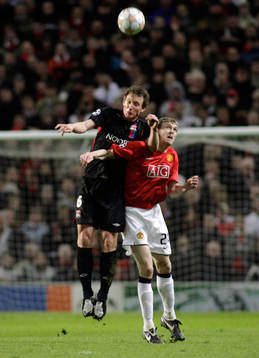Kim Källström och Darren Fletcher