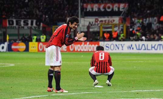 Gattuso och Kaladze, depp