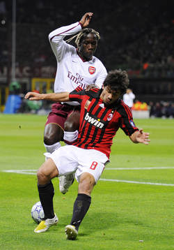 Bacary Sagna och Gennaro Gattuso