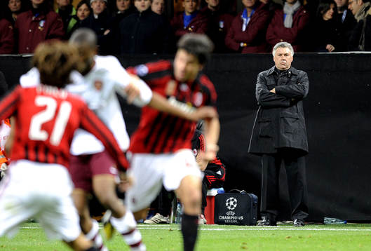 Carlo Ancelotti, tränare, Milan